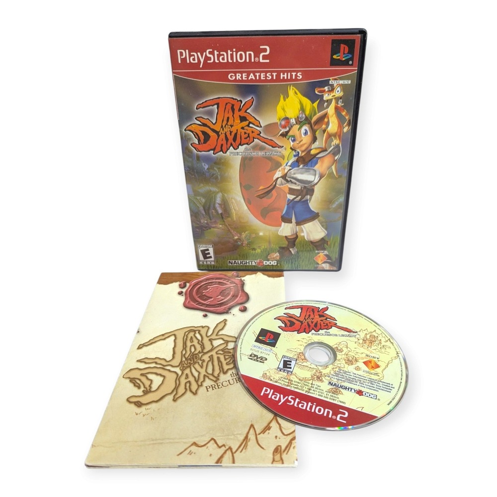 Jak and Daxter The Precursor Legacy PS2 Greatest Hits CIB Naughty Dog